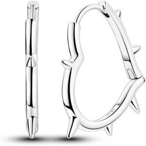 Big 925 Sterling Silver Hoop Earrings for Women Lightweight & Twisted Design